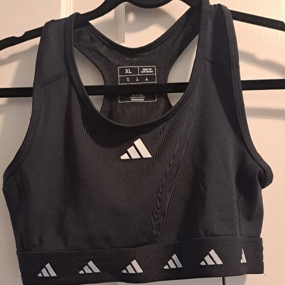Adidas Girl's Sports Bra - Picture 1 of 3